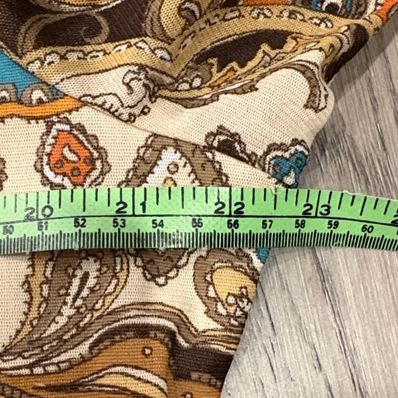 Allison Daley Multicolor Paisley Blouse - Picture 11 of 12